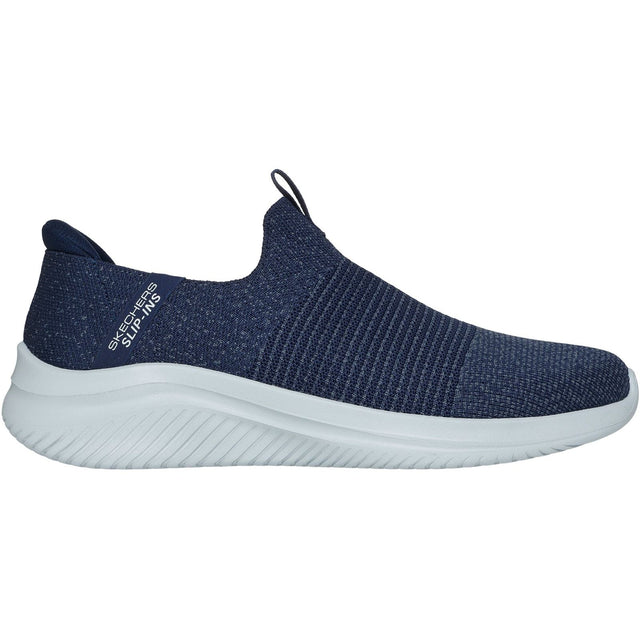 Skechers Mens Ultra Flex 3.0 Nezzo Trainer Navy/Blue