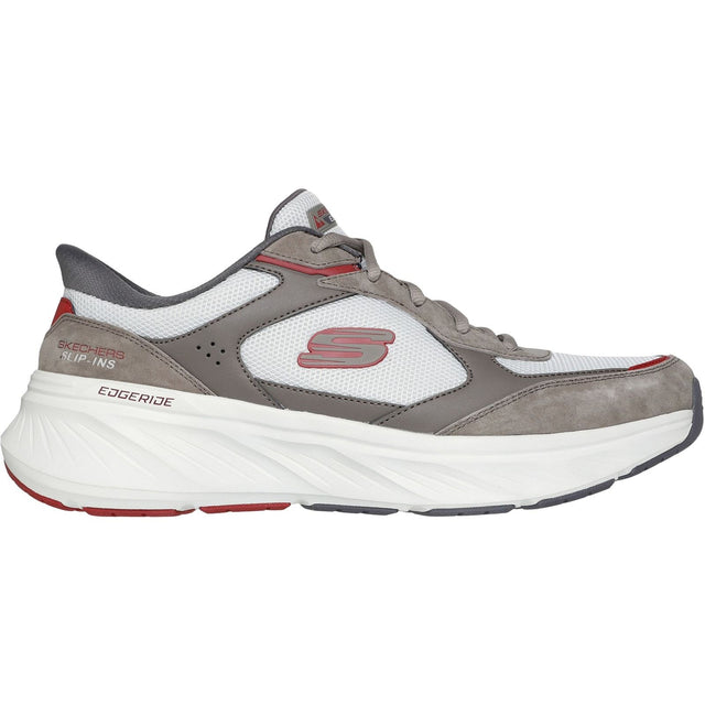 Skechers Mens Edgeride Erlon Trainer Brown/Multi