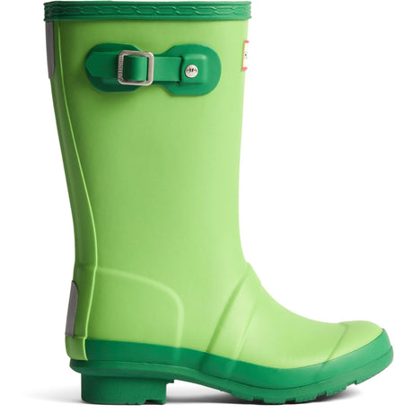 Hunter Kids Junior Originals Boot Sea Lettuce/Twisting Green
