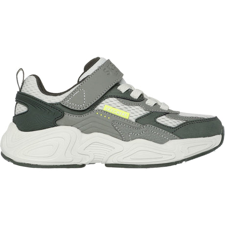 Skechers Junior Boys Mega-Quake Trainer Olive