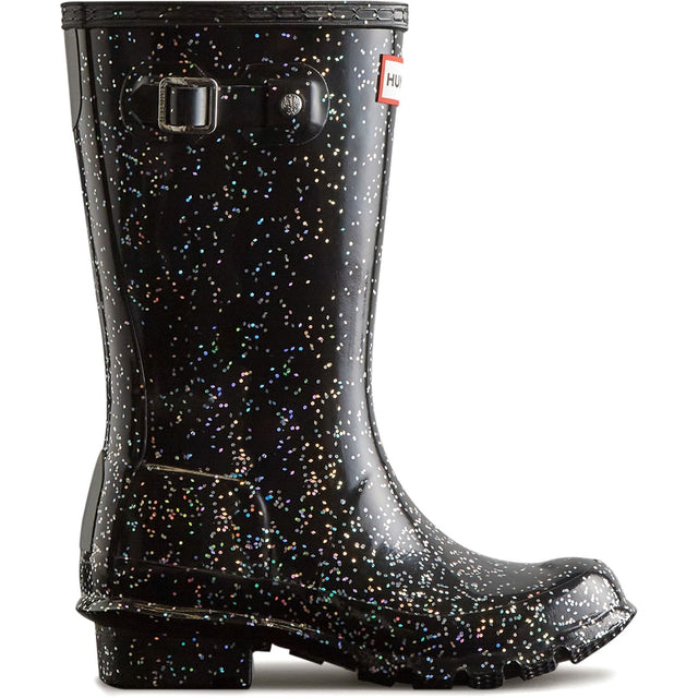 Hunter Junior Kids Junior Originals Boot Black