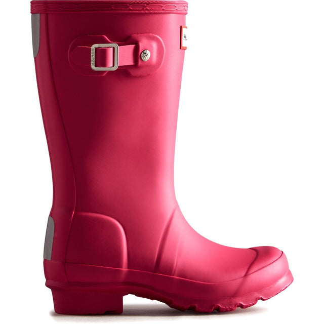Hunter Junior Kids Junior Originals Boot Bright Pink
