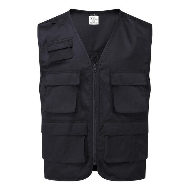 Portwest Work Vest Black