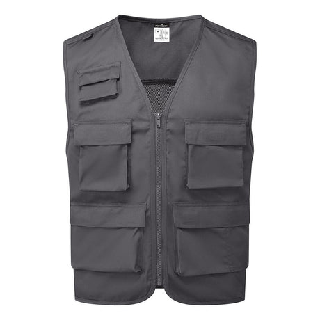 Portwest Work Vest Metal Grey