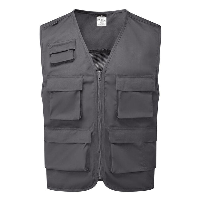 Portwest Work Vest Metal Grey