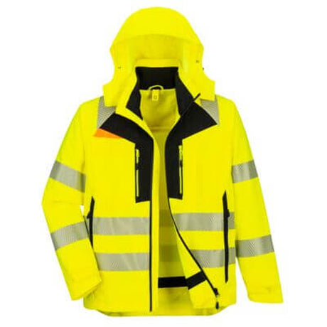 Portwest DX4 Hi-Vis 4-in-1 Jacket Yellow/Black