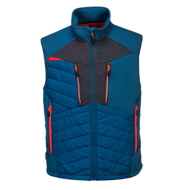 Portwest DX4 Hybrid Baffle Gilet Metro Blue
