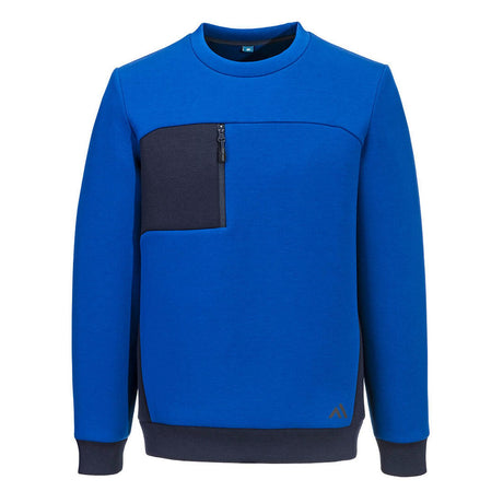 Portwest KX3 Sport Tech Sweatshirt Quartz/Dark Navy