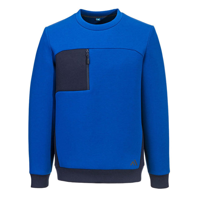 Portwest KX3 Sport Tech Sweatshirt Quartz/Dark Navy