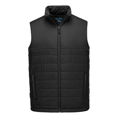 Portwest  Professional Insulated Baffle Gilet Black