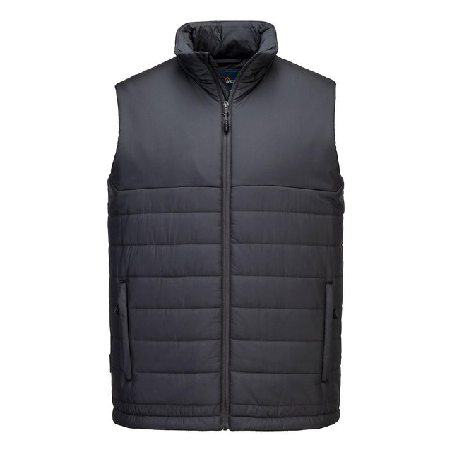 Portwest  Professional Insulated Baffle Gilet Metal Grey