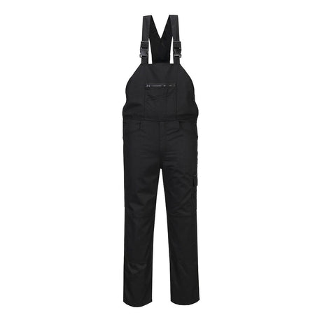 Portwest WX2 Eco Stretch Bib and Brace Black