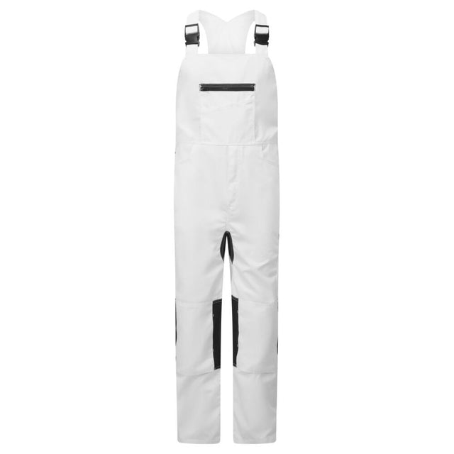 Portwest WX2 Eco Stretch Bib and Brace White