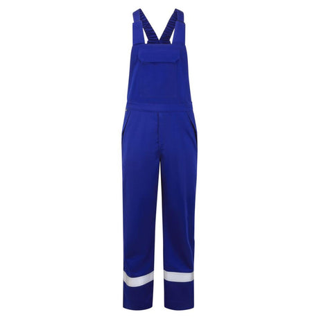 Portwest Bizflame Work+ FR Bib and Brace Royal Blue