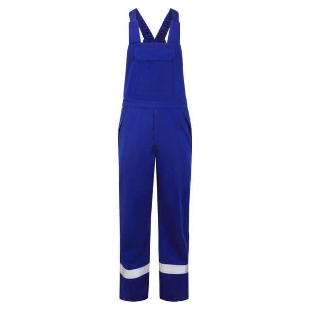 Portwest Bizflame Work+ FR Bib and Brace Royal Blue