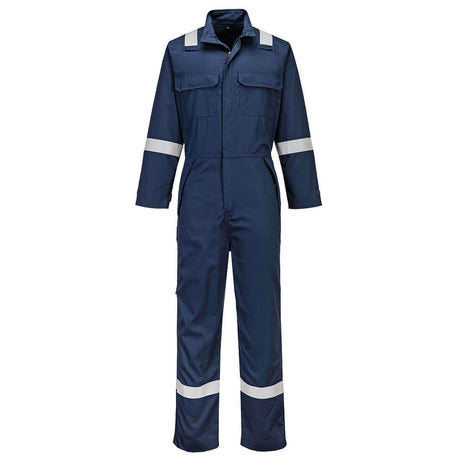 Portwest Bizflame Work+ FR Coverall Navy
