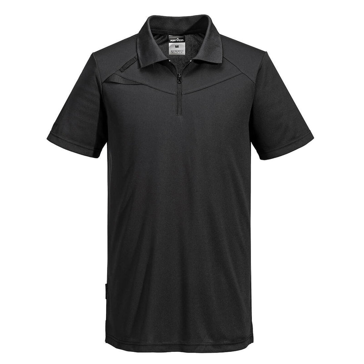 Portwest DX4 Polo Shirt S/S All Black