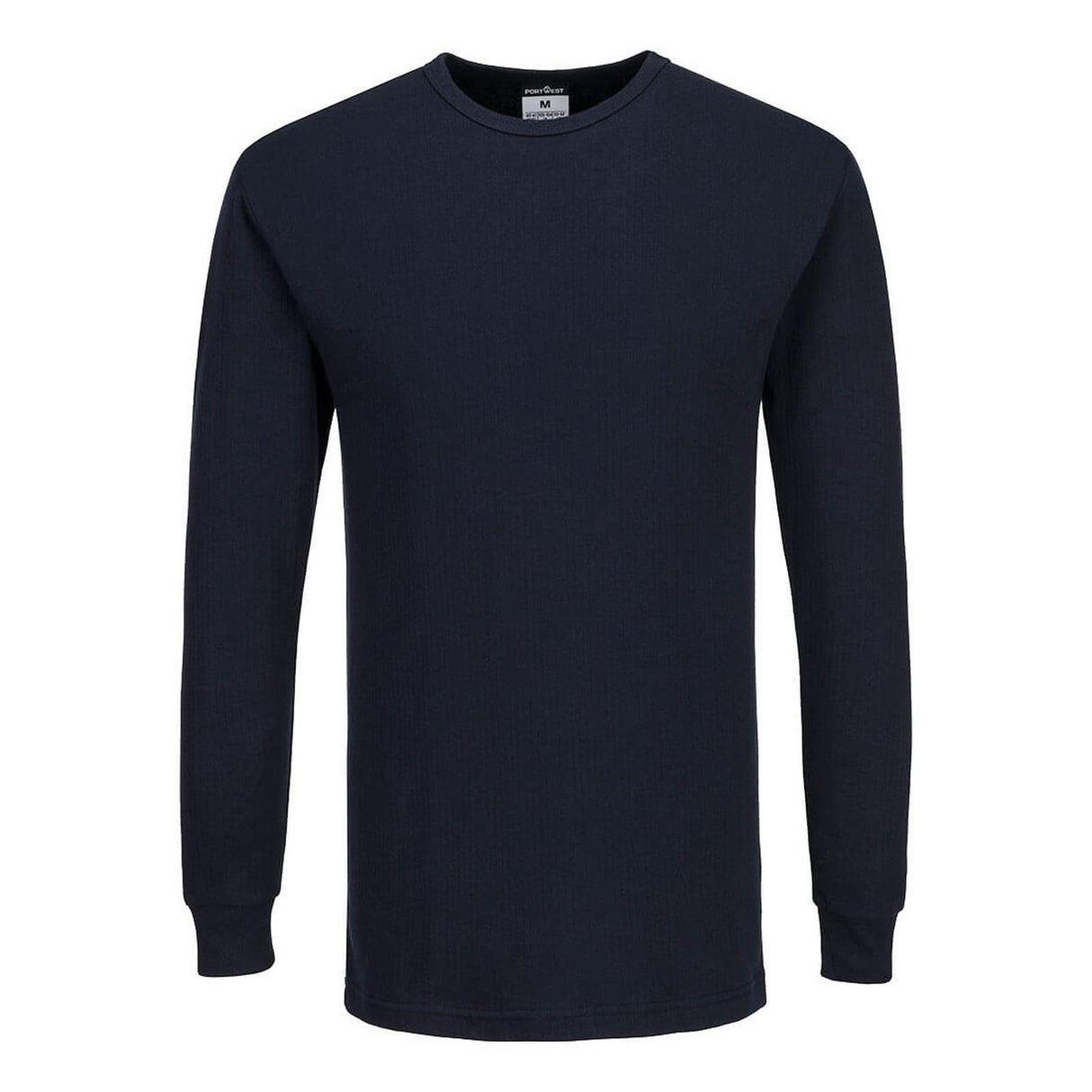 Portwest Thermal T-Shirt Long Sleeve Navy