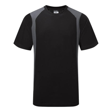 Portwest WX2 Eco T-Shirt S/S Black/Grey