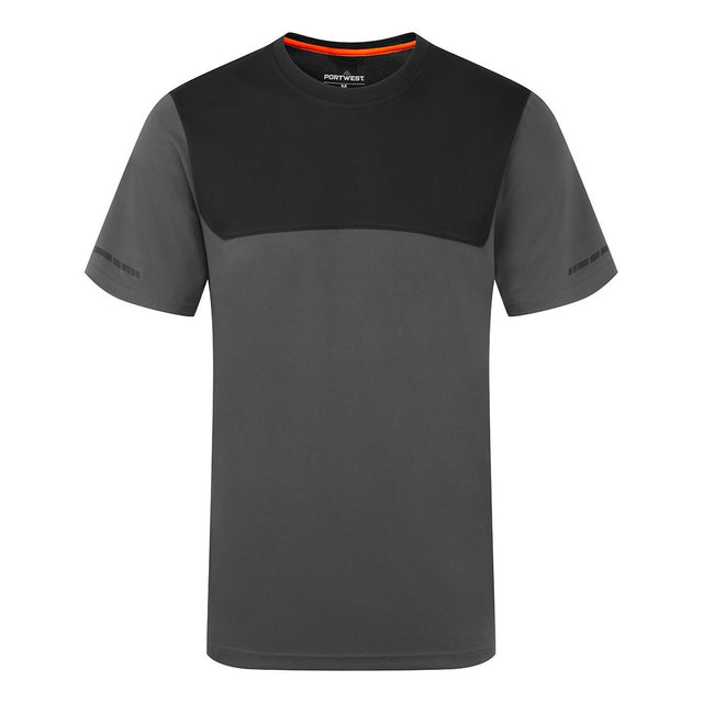Portwest EV4 Lightweight T-Shirt S/S Metal Grey