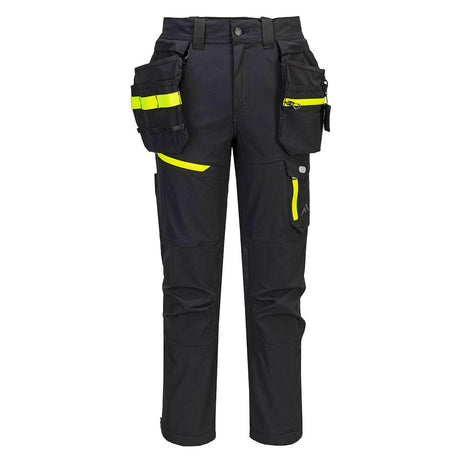 Portwest EV4 Lightweight Detachable Holster Trousers Black
