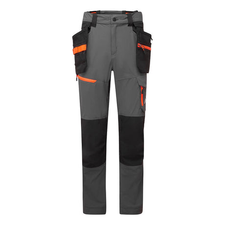 Portwest EV4 Lightweight Detachable Holster Trousers Metal Grey