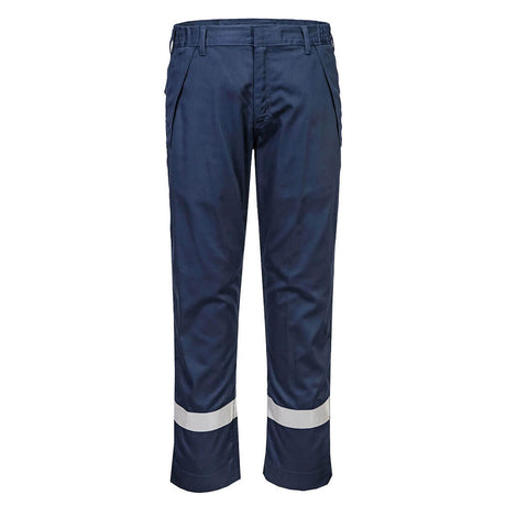Portwest Bizflame Work+ FR Trousers Navy