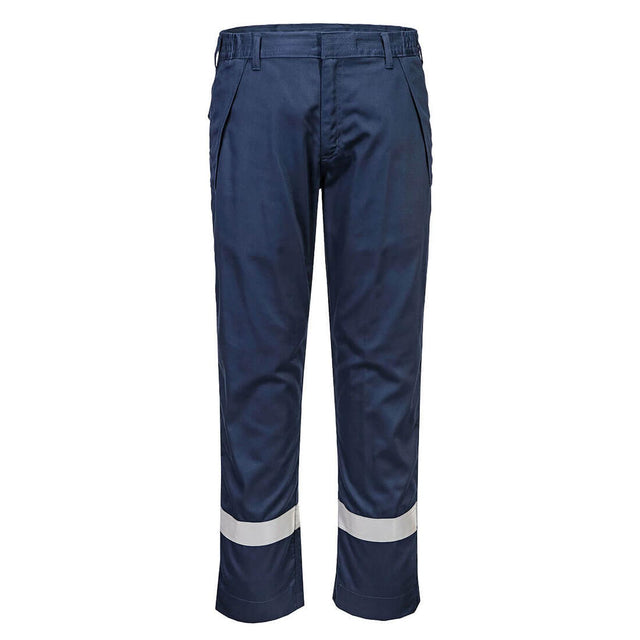 Portwest Bizflame Work+ FR Trousers Navy