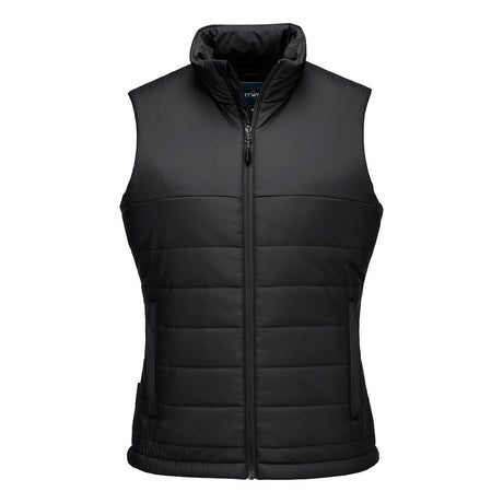 Portwest Professional Women's Insulated Baffle Gilet Black