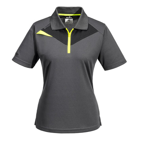 Portwest DX4 Women's Polo Shirt S/S Metal Grey