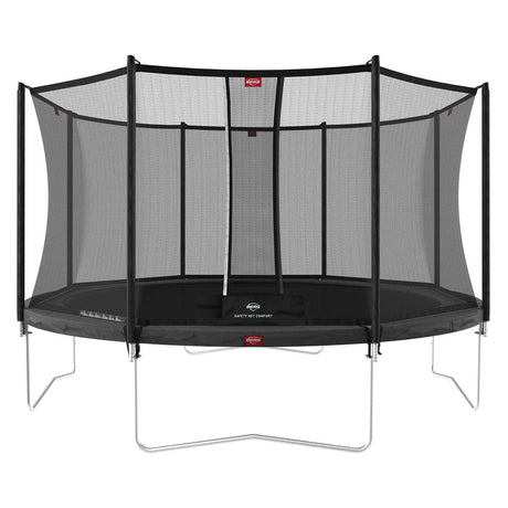 BERG Favorit Regular 380 Trampoline Grey + Safety Net Comfort