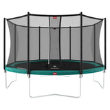 BERG Favorit Regular 430 Trampoline Green + Safety Net Comfort