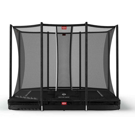 BERG Ultim Favorit InGround 280 Trampoline Black + Safety Net Comfort