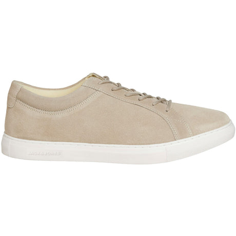 Jack & Jones Mens Galaxy Suede Trainers Plaza Taupe