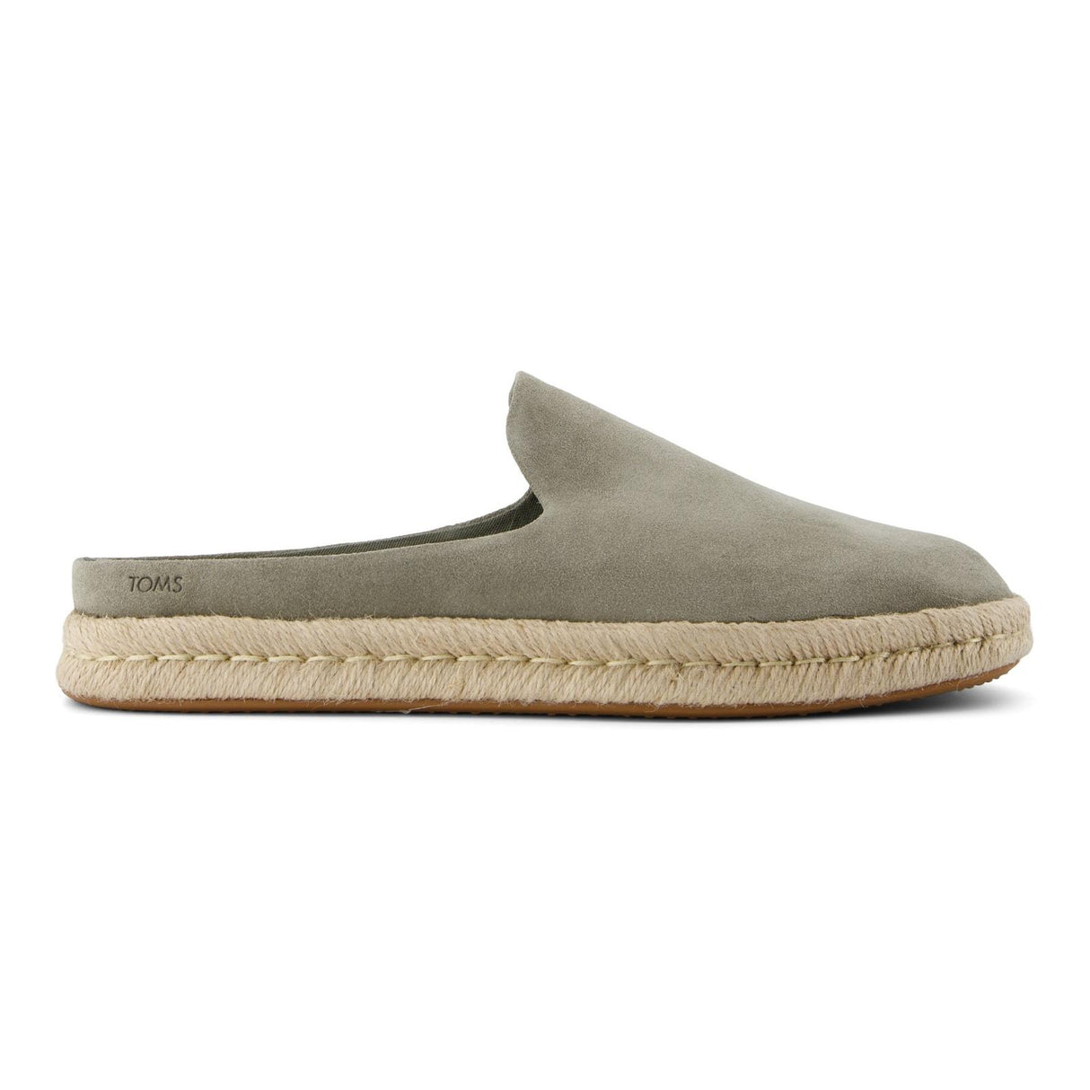 TOMS Mens Santiago Mule Vetiver Grey