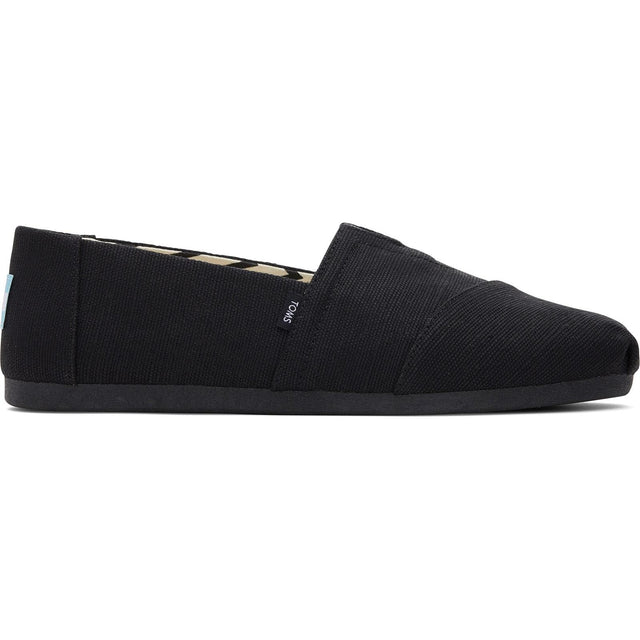 TOMS Mens Alpargata Classic Black