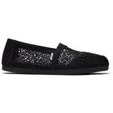 TOMS Womens Alpargata Shoes Black