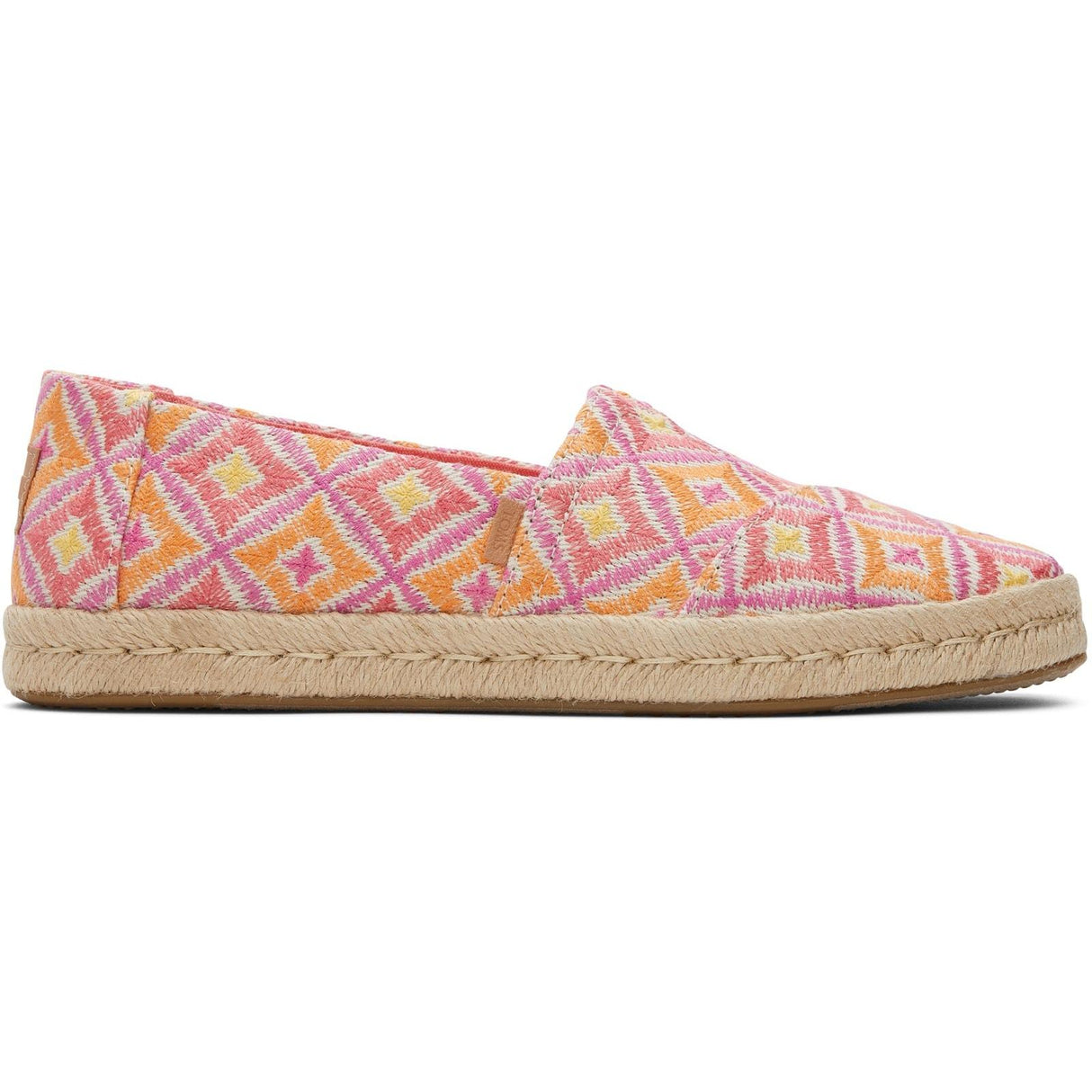 TOMS Womens Alpargata Rope 2.0 Shoe Shell Pink
