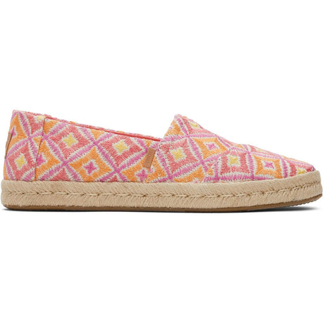 TOMS Womens Alpargata Rope 2.0 Shoe Shell Pink