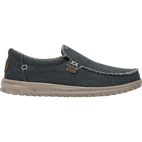 HEYDUDE Mens Mikka Braided Deep Blue