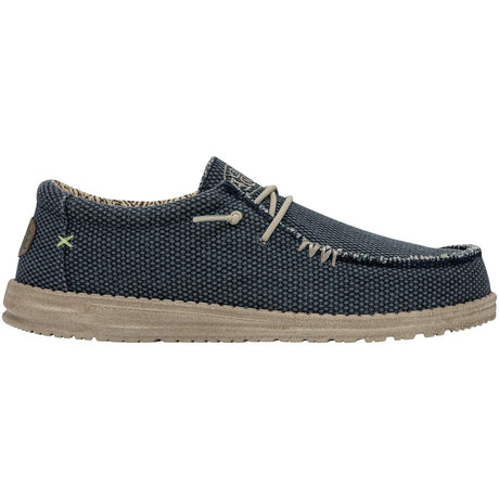 HEYDUDE Mens Wally Braided Blue Night