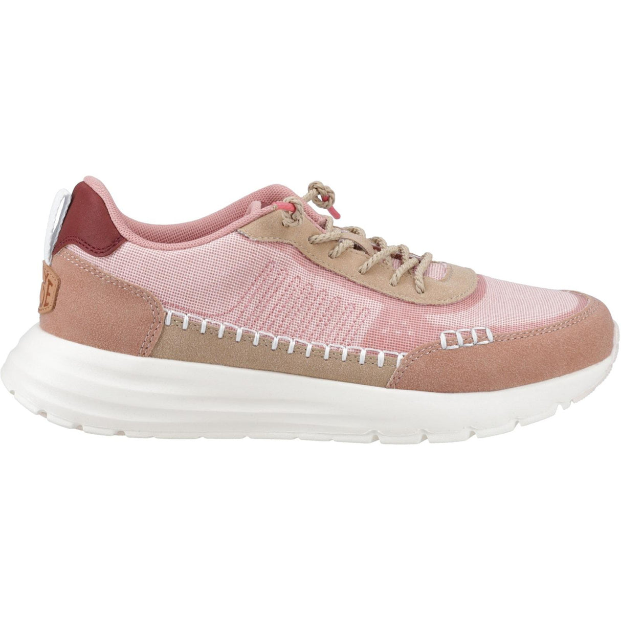 HEYDUDE Womens Sirocco Alta Boho Trainer Rose Pink