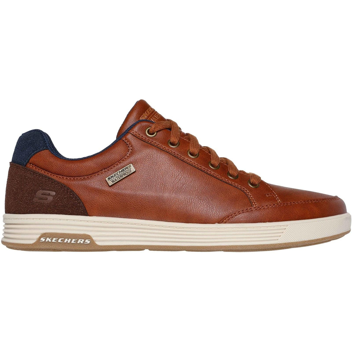 Skechers Mens Cavell Sparkman Shoes Luggage