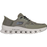 Skechers Mens Glide-Step Pro Shoe Olive/Black