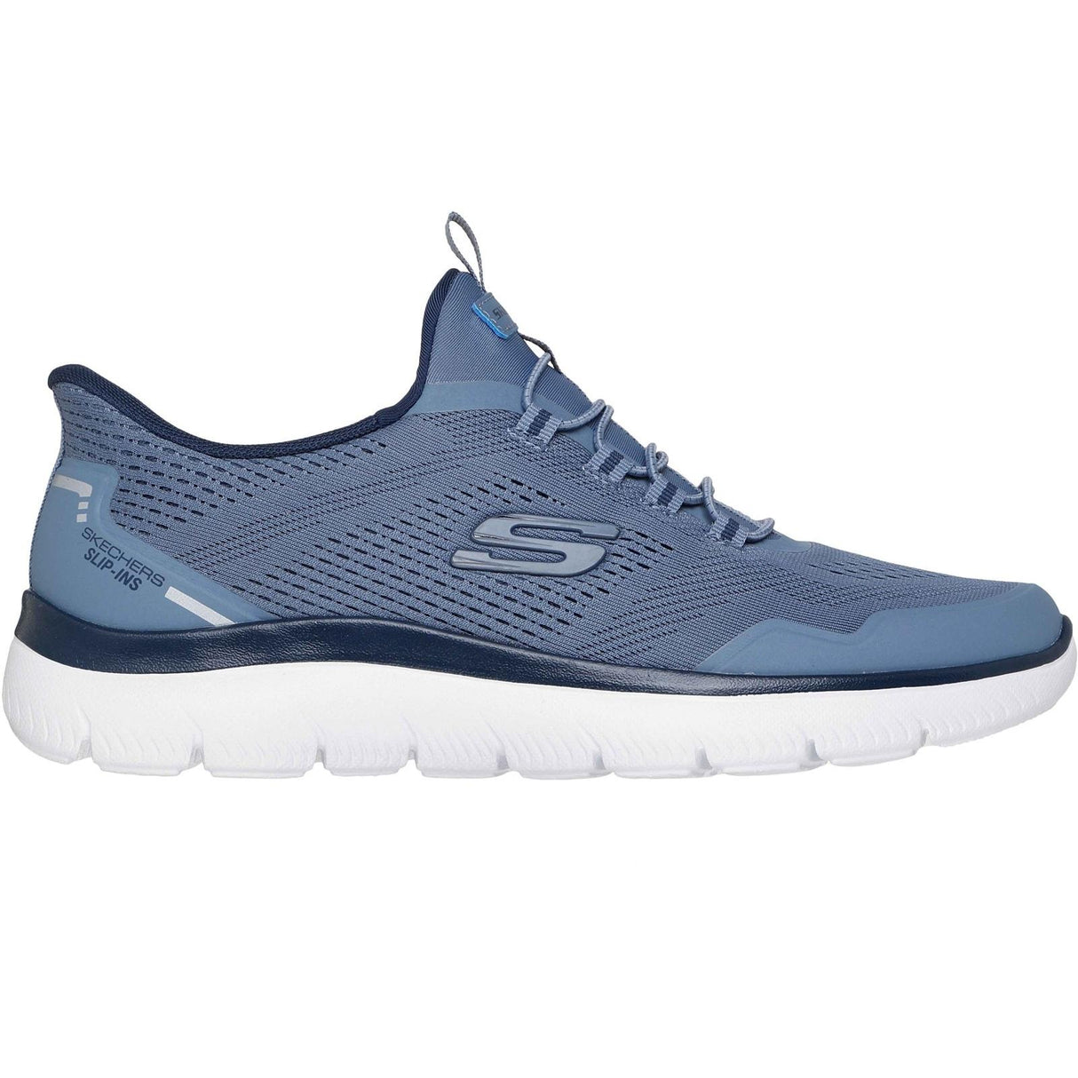 Skechers Mens Summits Top Rate Trainers Slate