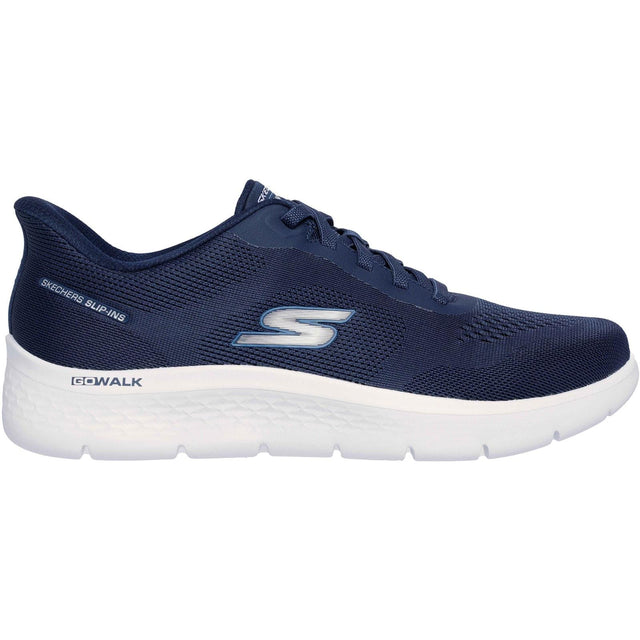 Skechers Mens Go Walk Flex Trainers Navy