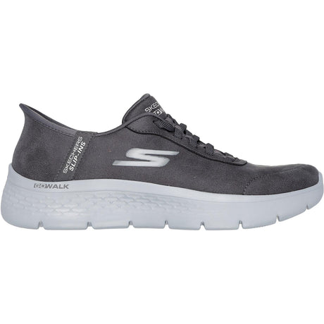 Skechers Womens Go Walk Flex Mali Trainers Charcoal