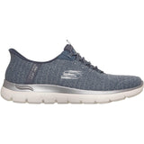 Skechers Womens Arch Fit Summits - Soft Shimmer Trainers Slate