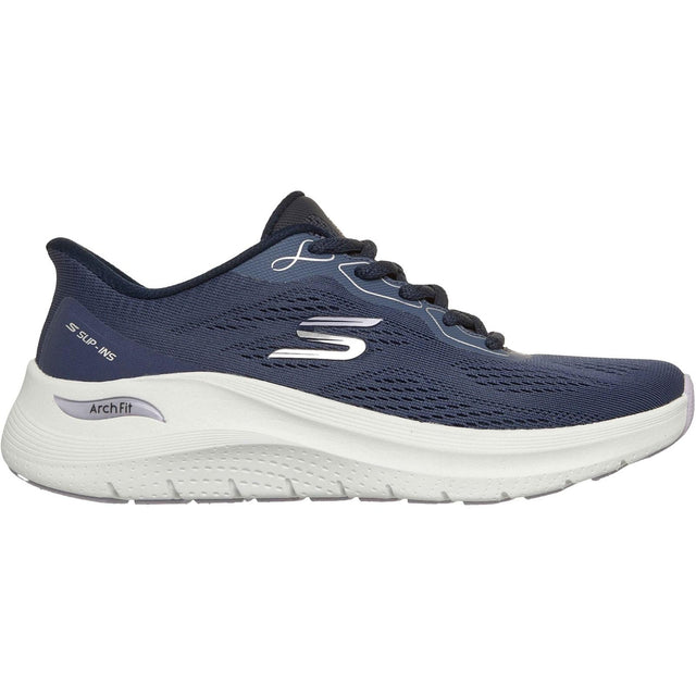 Skechers Womens Arch Fit 2.0 Trainer Navy