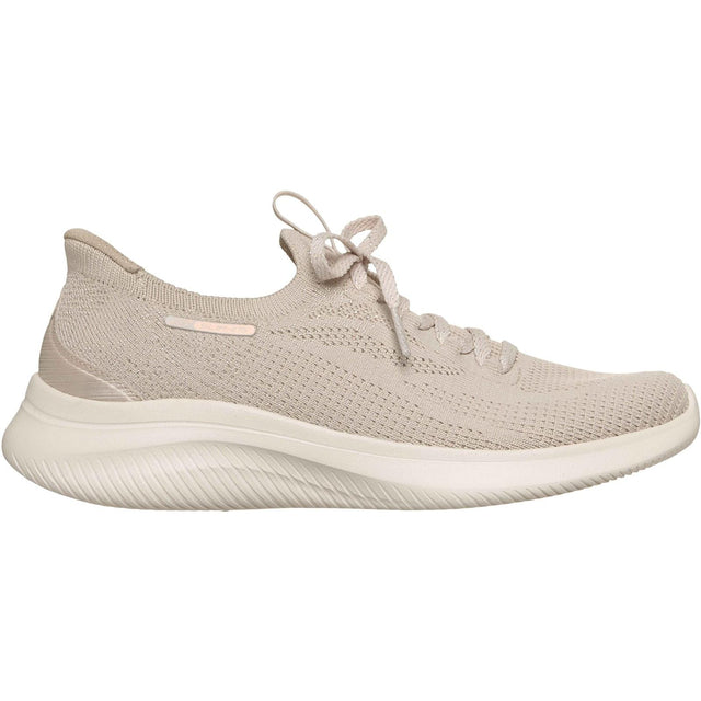 Skechers Womens Ultra Flex 4.0 Trainer Natural
